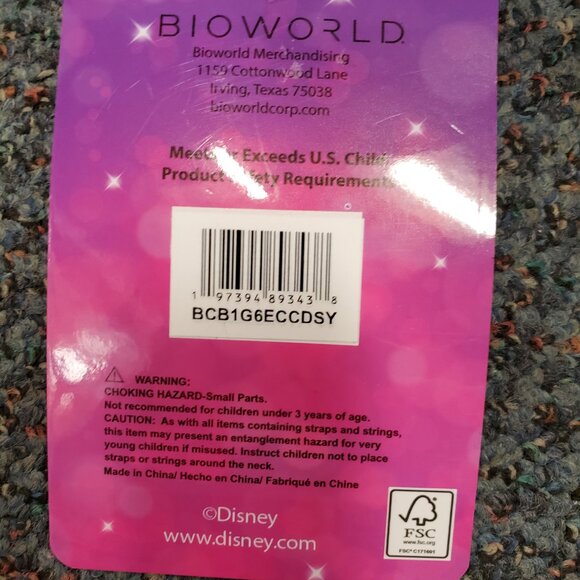 Disney The  Little mermaid 5 piece textured you backpack set - Picture 3 of 4